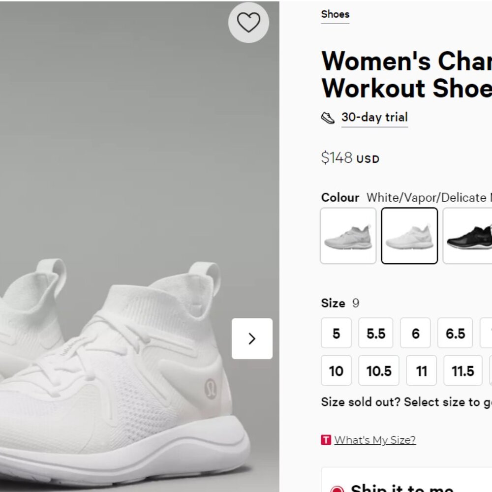 Brand New Lululemon Shoes Size 9